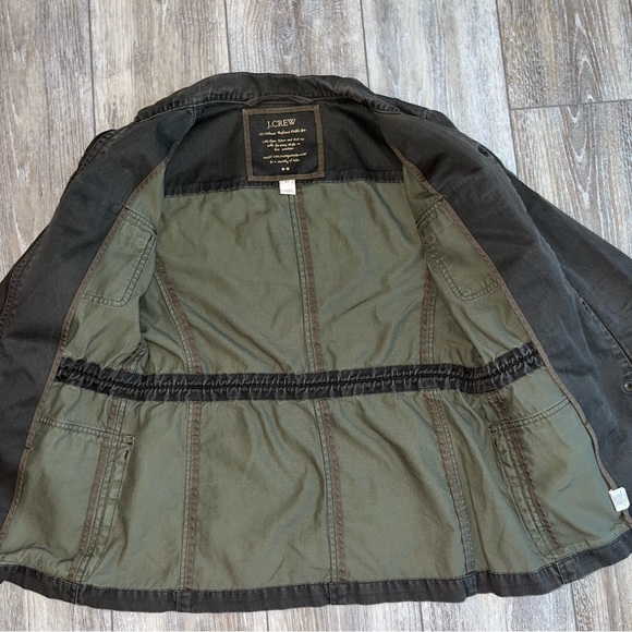 J. Crew Factory Field Jacket Size XS Olive Green - Picture 4 of 5